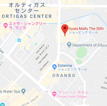 KARADA Ayala Malls The 30th（アヤラモールThe 30th店）の地図